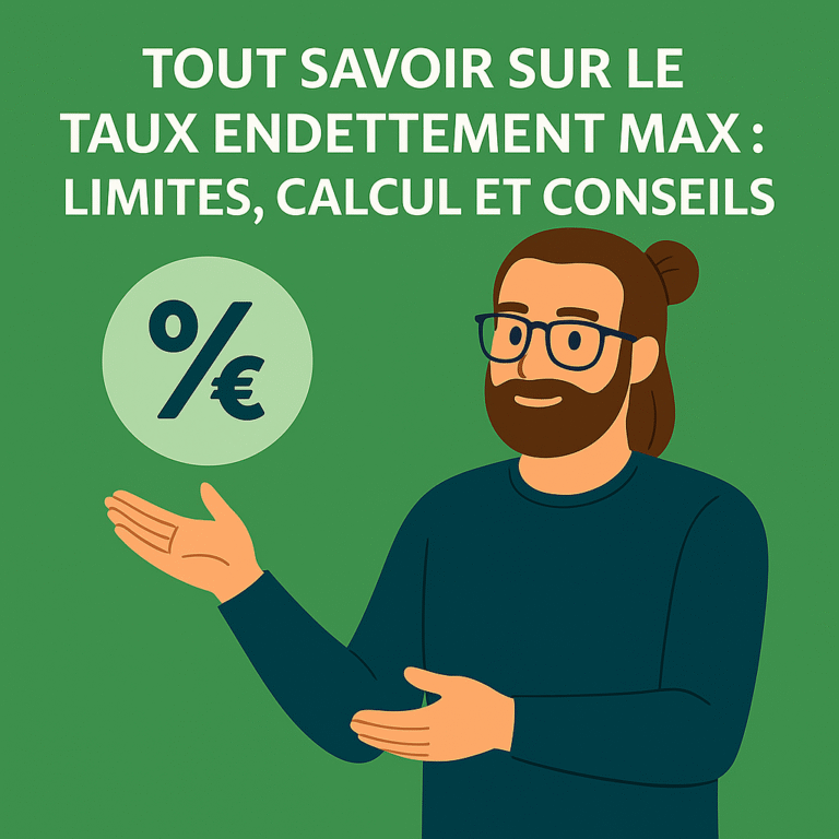 Tout savoir sur le taux endettement max : limites, calcul et conseils