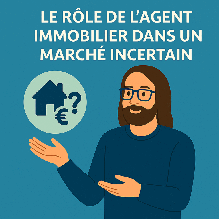 Le rôle de l’agent immobilier dans un marché immobilier incertain
