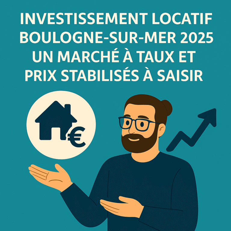 Investissement locatif Boulogne-sur-Mer 2025 : un marché à taux et prix stabilisés à saisir