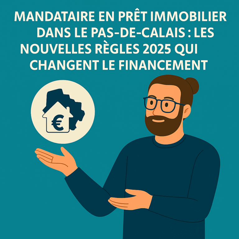 Mandataire en prêt immobilier dans le Pas-de-Calais : les nouvelles règles 2025 qui changent le financement