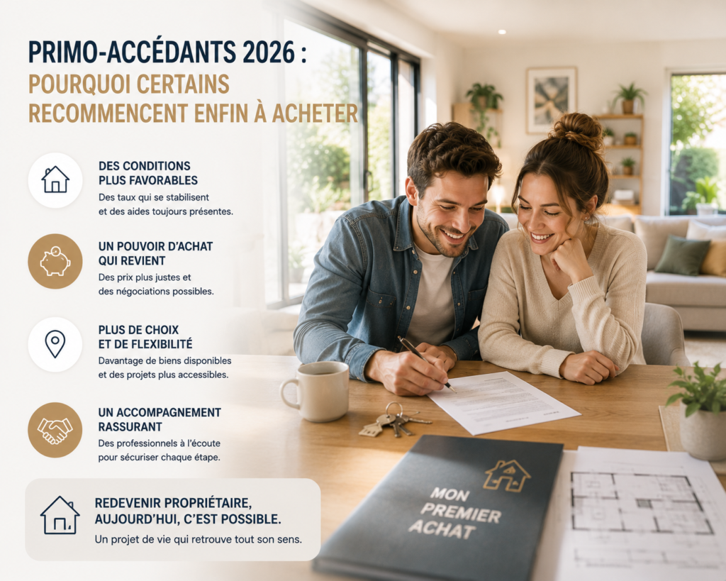 Primo-accédant 2026 : pourquoi les achats repartent enfin