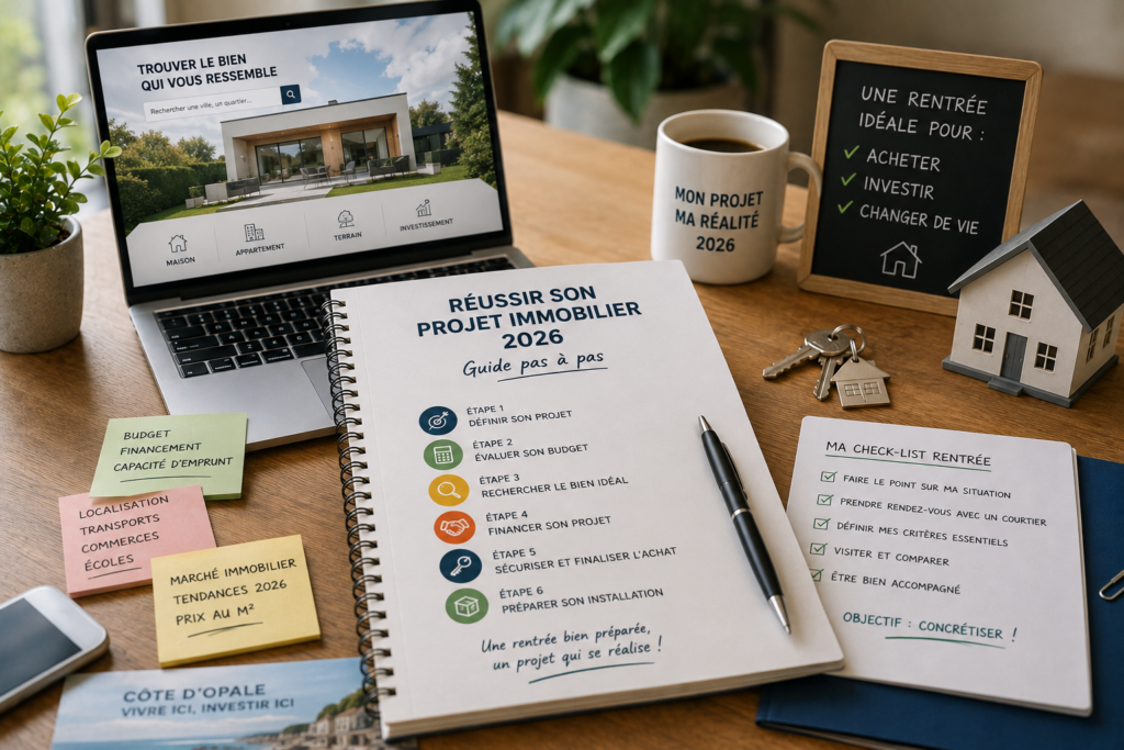 Rentrée: réussir son projet immobilier 2026, guide pas à pas